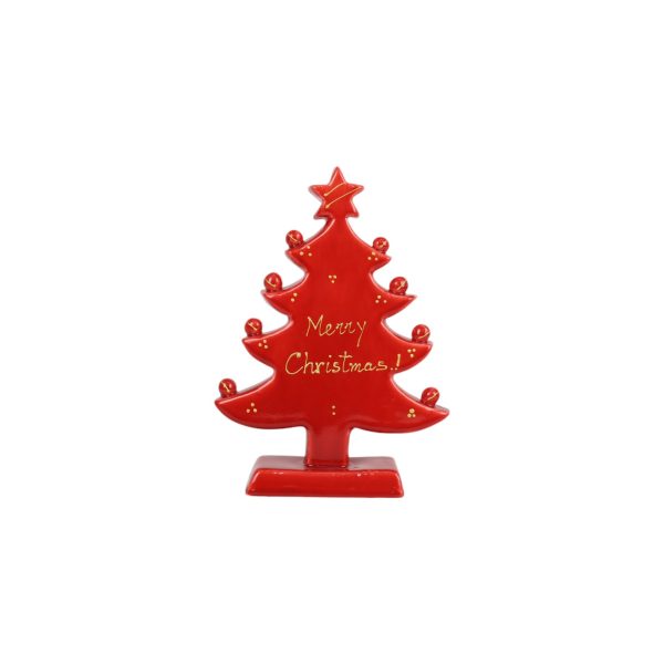 Albero di Natale Slim Rosso