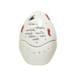 Uova di Pasqua Scaramantico Bianco